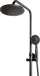 Milacio Душевая система Soria MC.102.BBR черная бронза – фотография-2